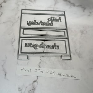 Simons Says Stamp 3D card dies