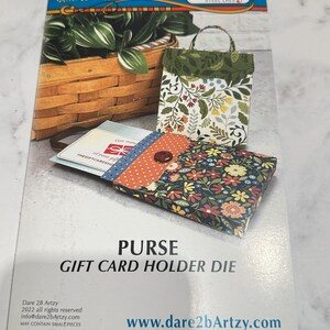 Découpage porte-cartes Dare 2B artzy Purse