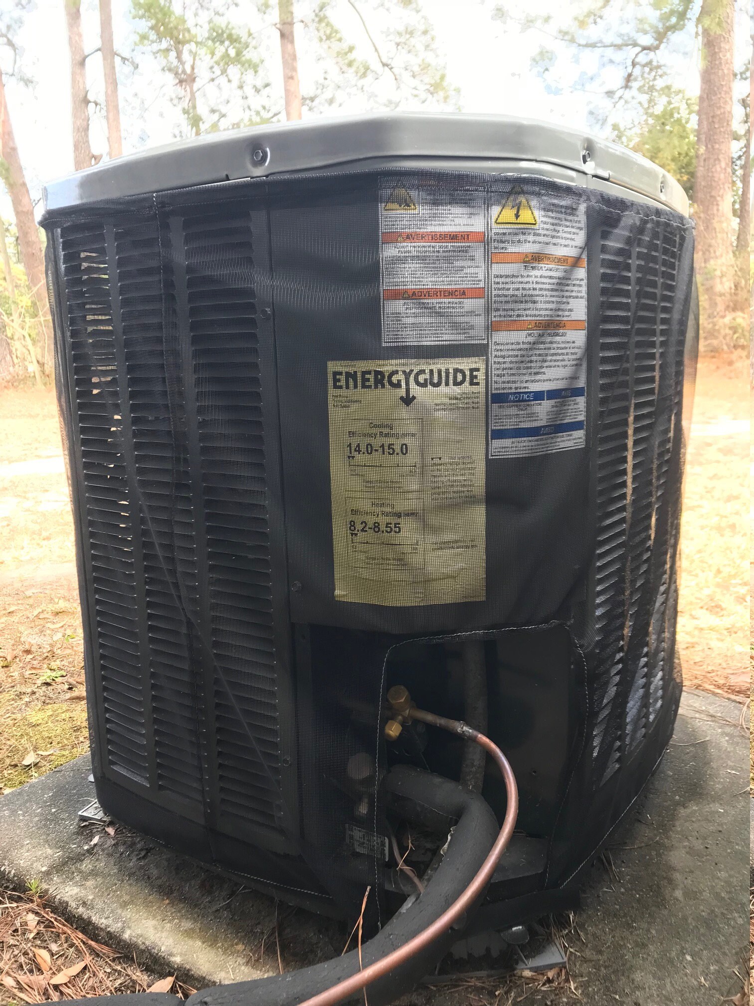 MESH Air Conditioner Cover Custom AC Cover Designed to Etsy