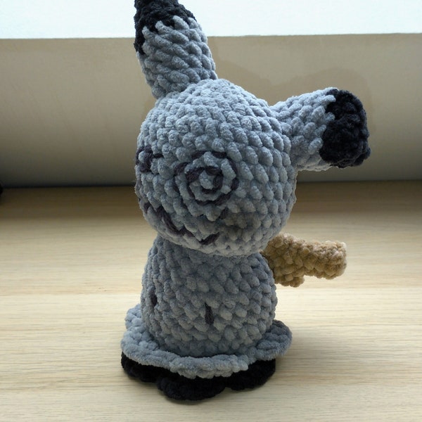 Peluche Amigurumi Mimiqui Pokemon au Crochet