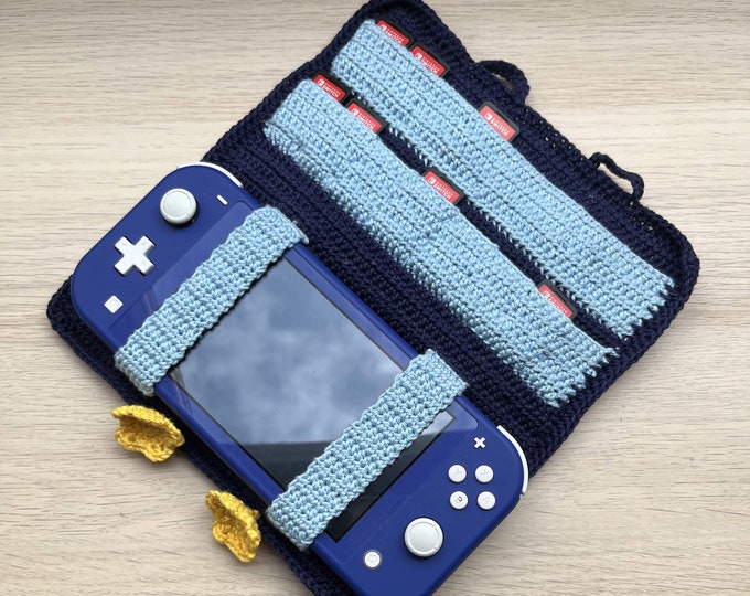 Crochet Nintendo Switch Case - Scorbunny and Wooloo - Pokémon 7th and ...