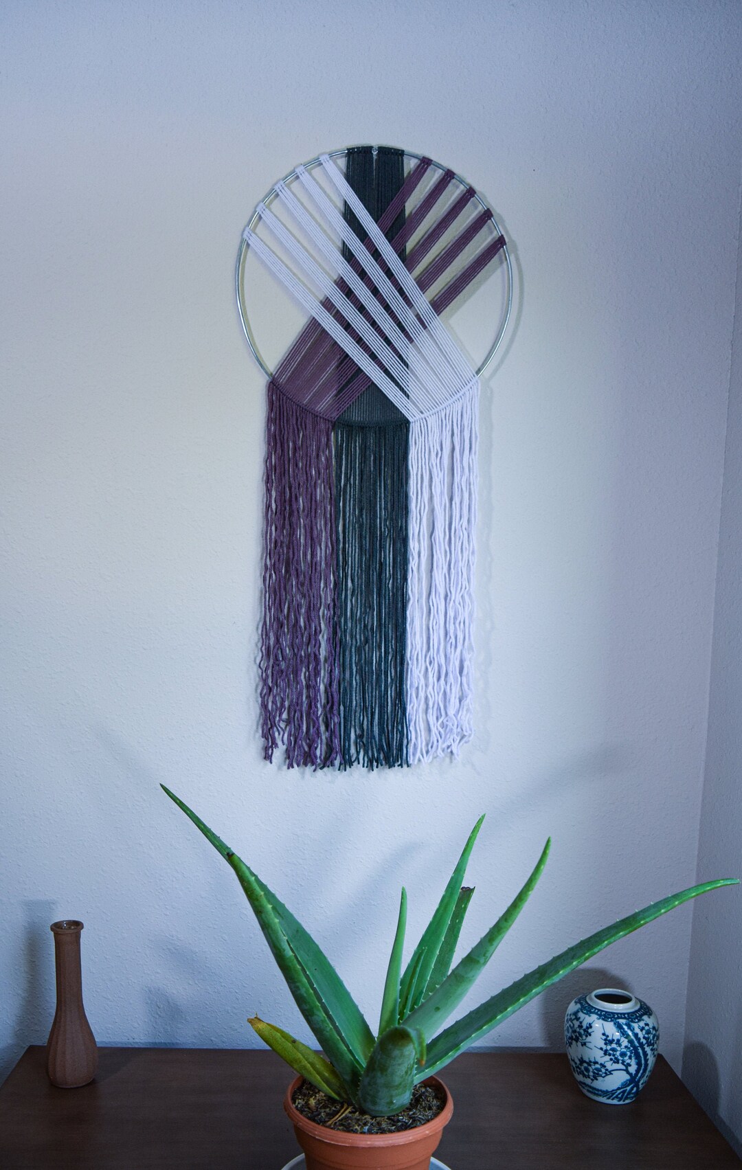 Custom Boho Fiber Wall Art Living Room Wall Hanging Etsy