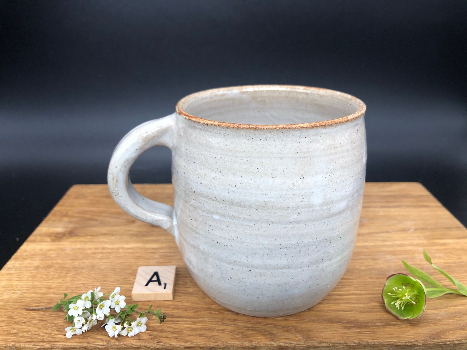 Handmade Ceramic Mugs Rustic Stoneware Coffee Cups with Etsy