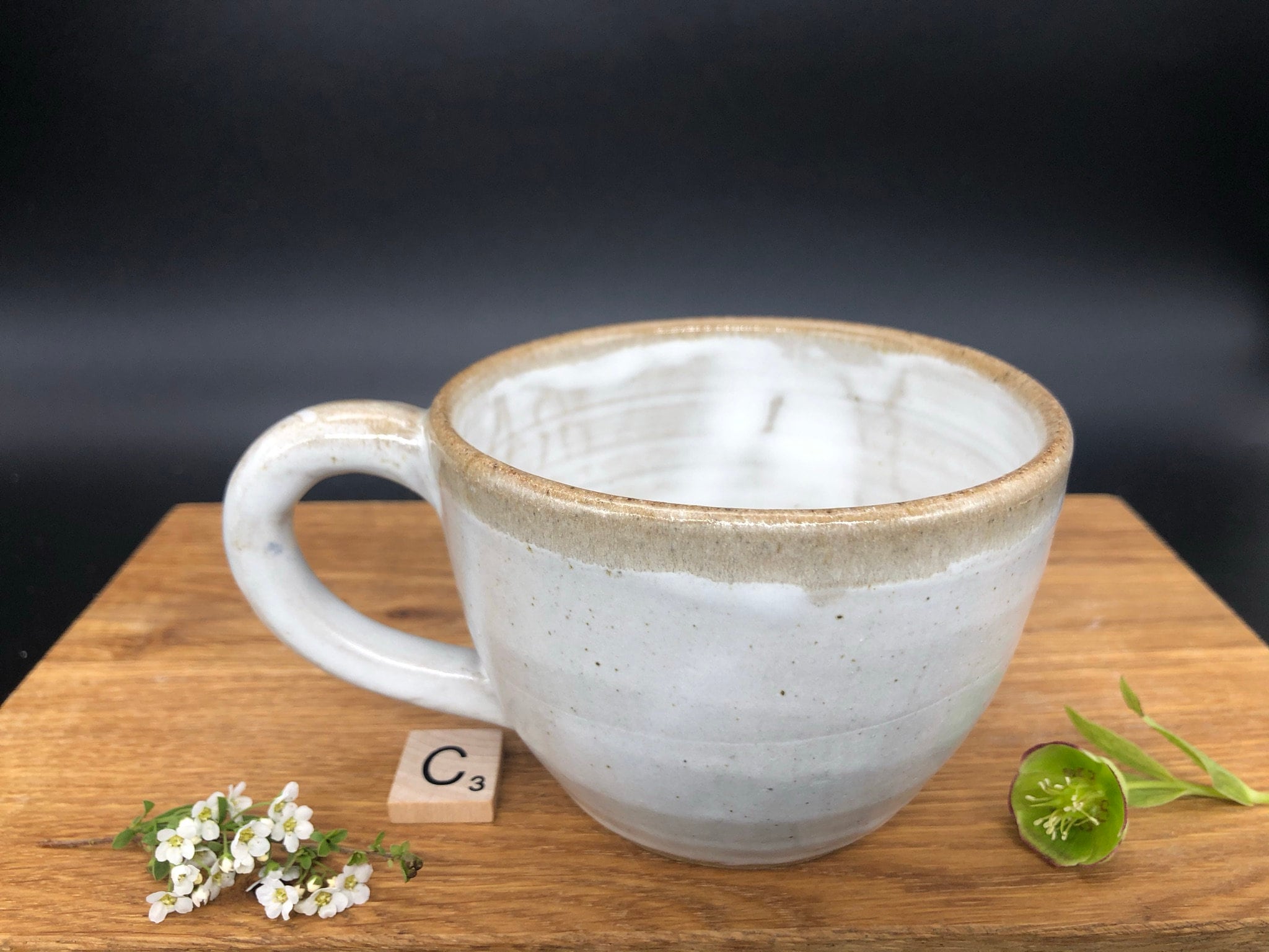 Handmade Ceramic Mugs Rustic Stoneware Coffee Cups with Etsy