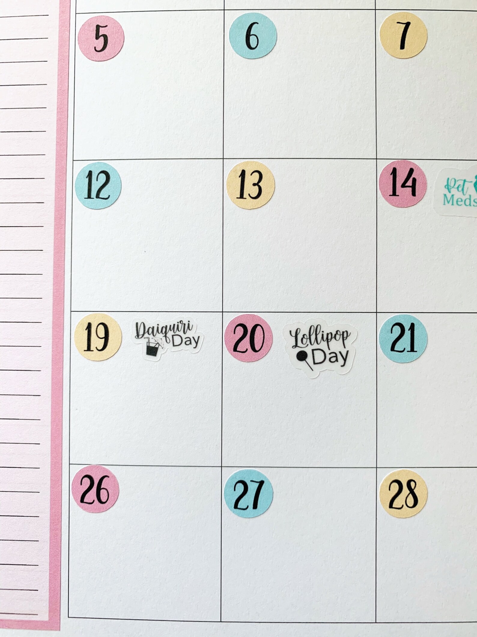 November Fun Holiday Stickers Silly Holidays Stickers - Etsy