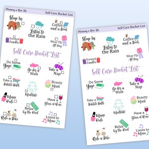 Self Care Bucket Lists, Relaxing Activities
