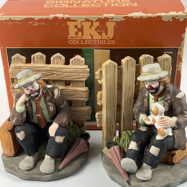 Emmett Kelly Figurines Etsy