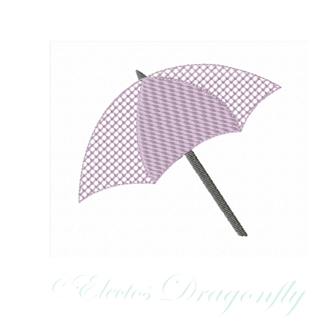 Beach Umbrella in 2 Sizes machine Embroidery Design Etsy