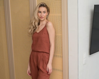 Linen tops