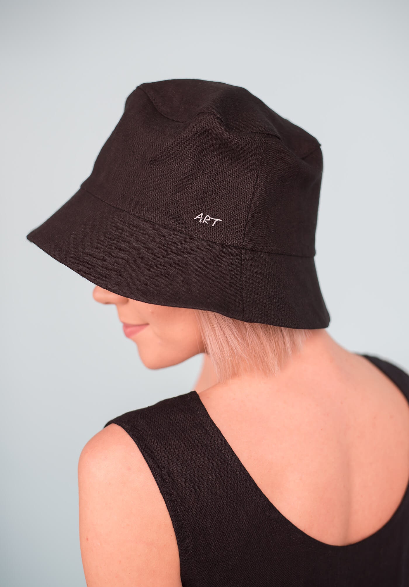 Linen Bucket Hat / Linen Sun Hat / Bucket Hat / Available in Etsy UK