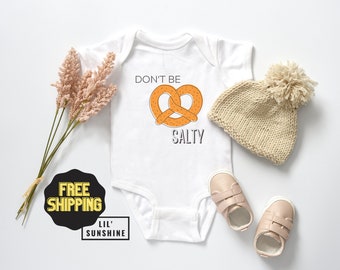 pretzel onesie