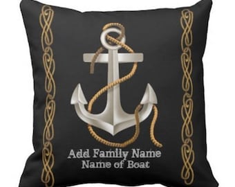 Family name pillow | Etsy Custom Personalized Pillow Family Name