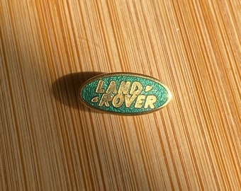 Pin de solapa con logotipo Land Rover clásico de lujo vintage