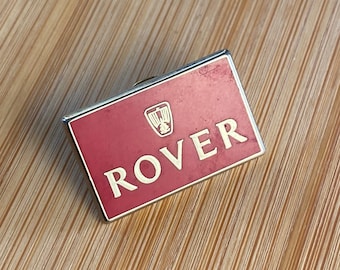 Geweldige vintage luxe Rover-logo reversspeld