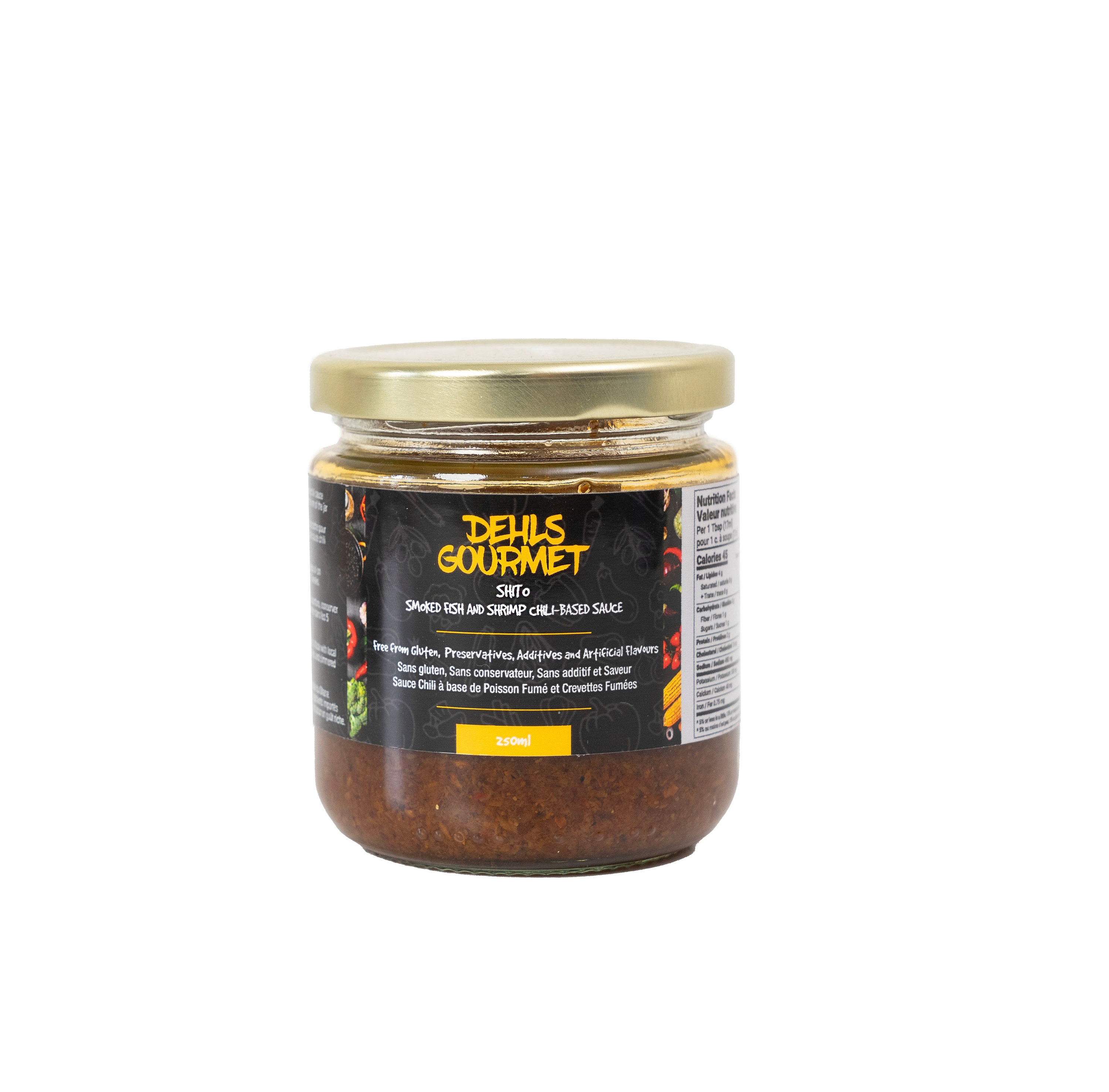 PepperRica, Gourmet African Hot Sauce | Shito - Authentic Recipe from Ghana  | with GHOST peppers, Crushed Dried Shrimp and Signature African Spices.