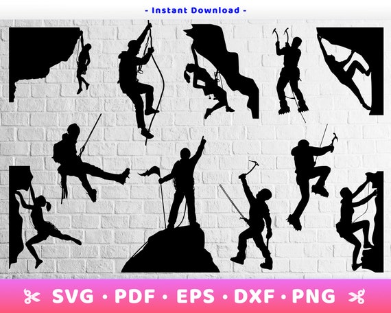 Free Free 258 Mountain Climber Svg SVG PNG EPS DXF File
