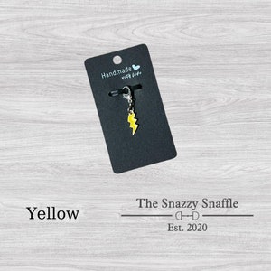 Lightening Bolt Bridle Charm