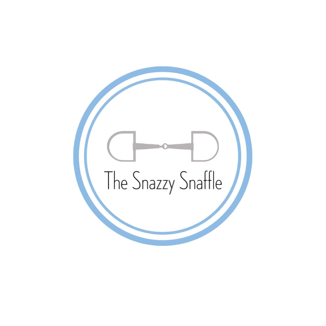 Snazzy Snaffle Logo Sticker - Etsy