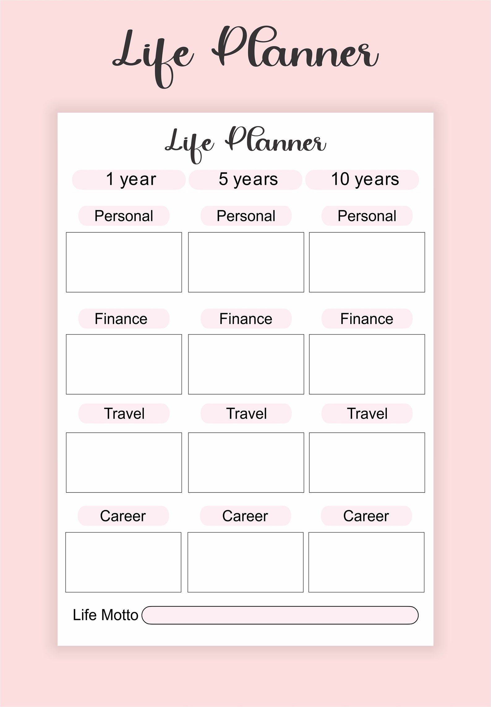 Adhd Planner Adult, Adhd Planner Adult Printable, Adhd Life Planner ...
