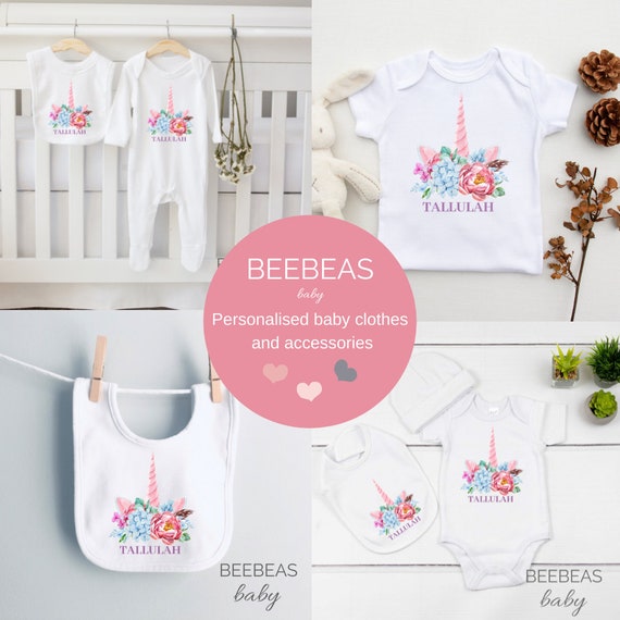 next personalised baby clothes