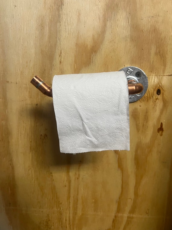 Copper Toilet Paper Rod Etsy
