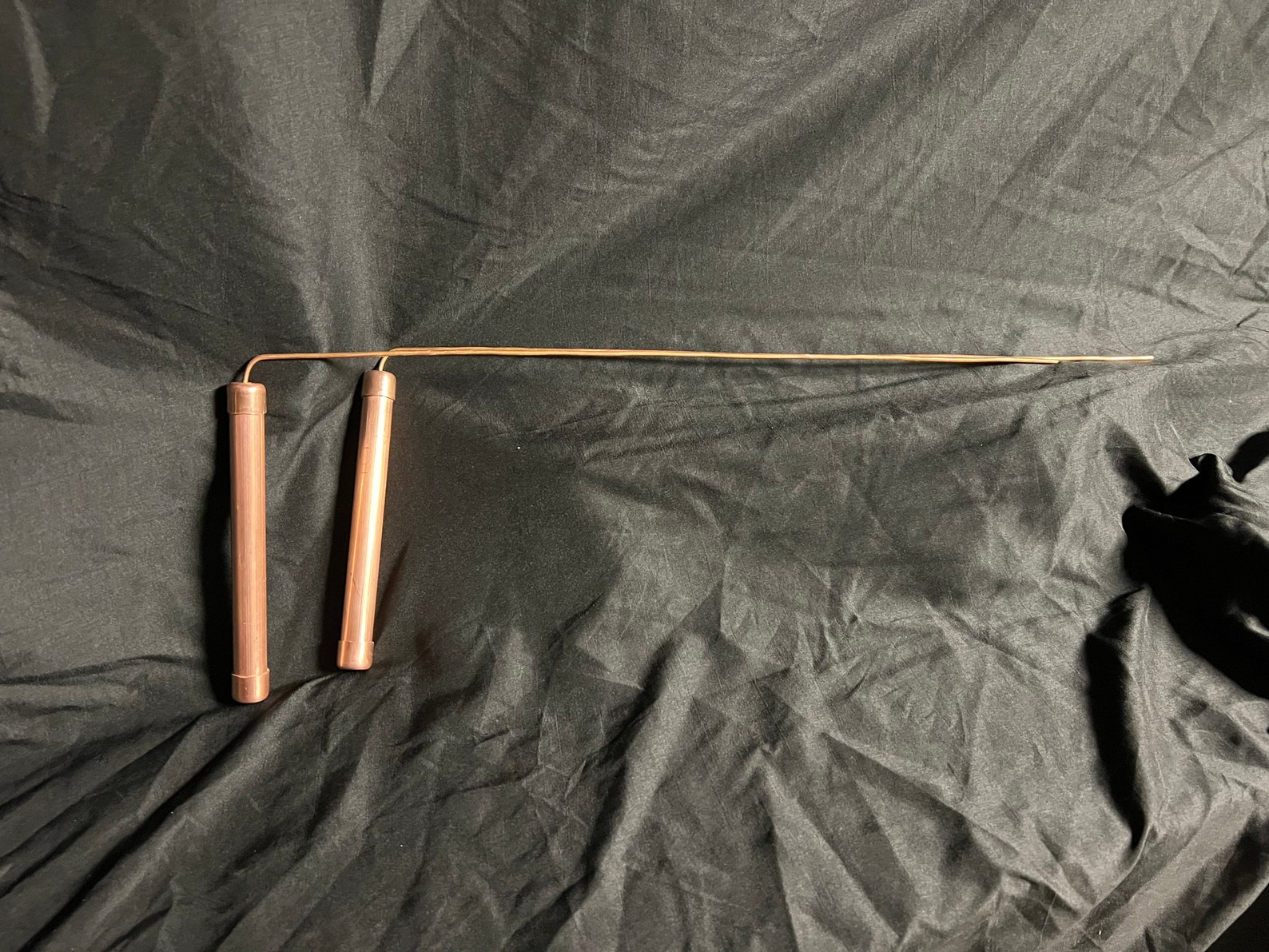 Copper Dowsing Rods With Copper Handles Etsy