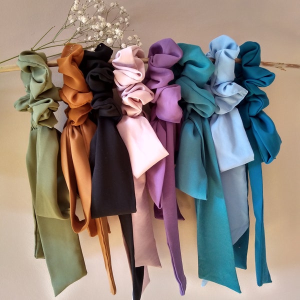 SCRUNCHIE WITH SCARF main image 1