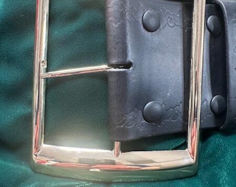 Messing Gürtelschnalle, Gürtelschnalle, 4"Gürtelschnalle, Nikolausschnalle, Nikolauszubehör, Nikolaus