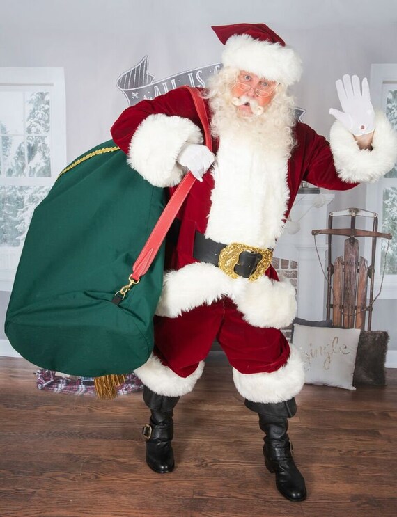 fur santa coat