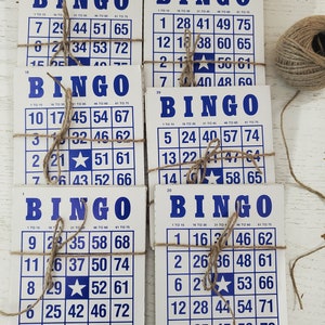 True Vintage Bingo Cards