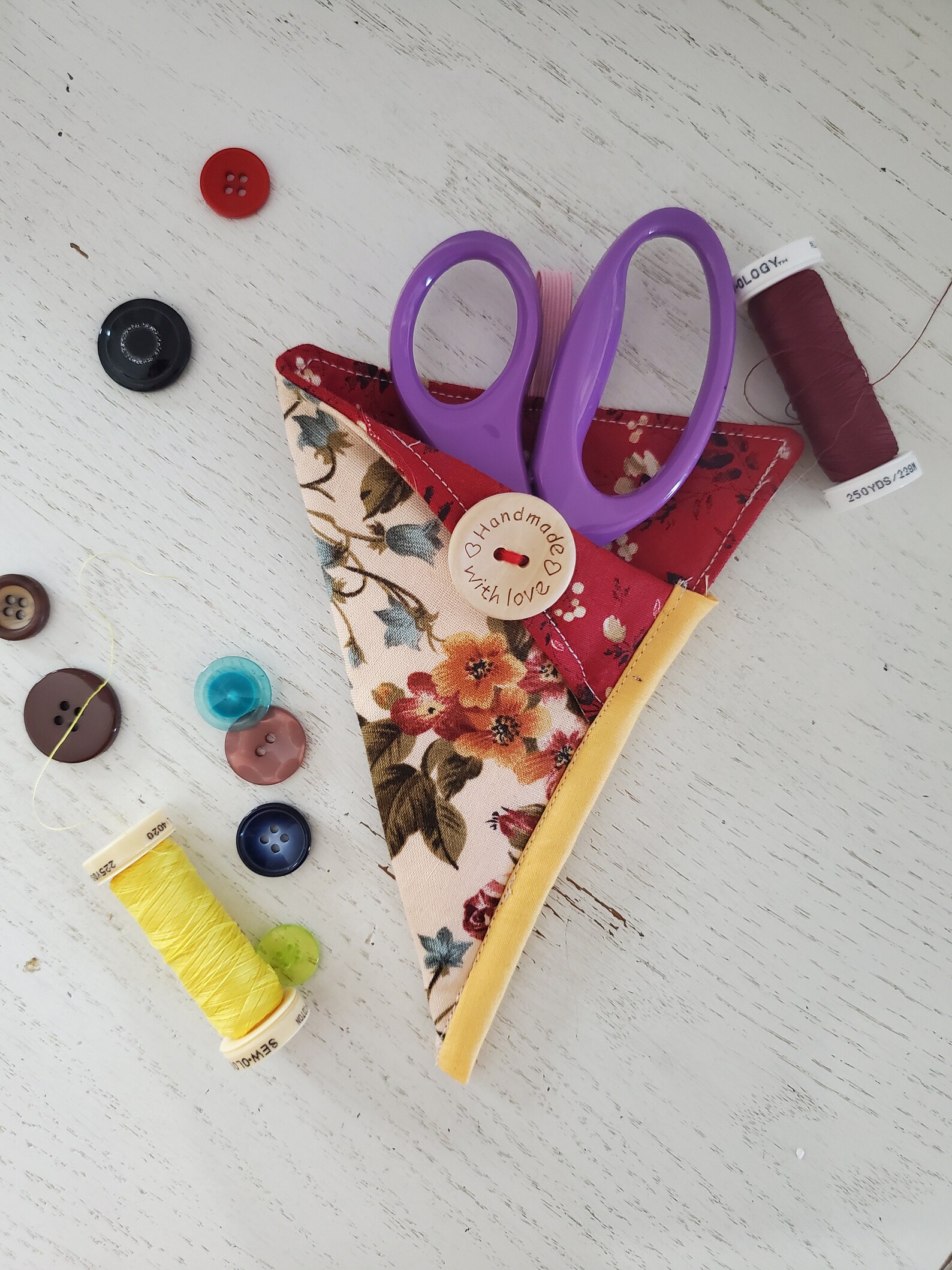 Fabric Scissor holder Etsy