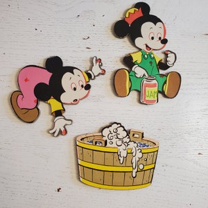Vintage Childrens Wall Plaques