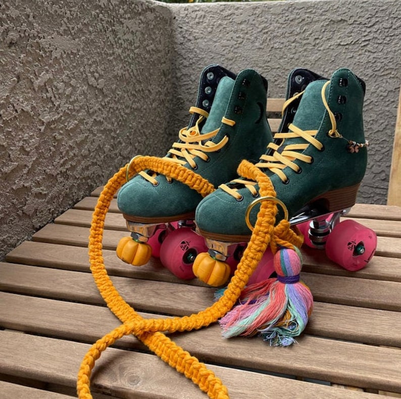 Roller Skate Accessory Skate Leash Roller Skates Leash Etsy Australia