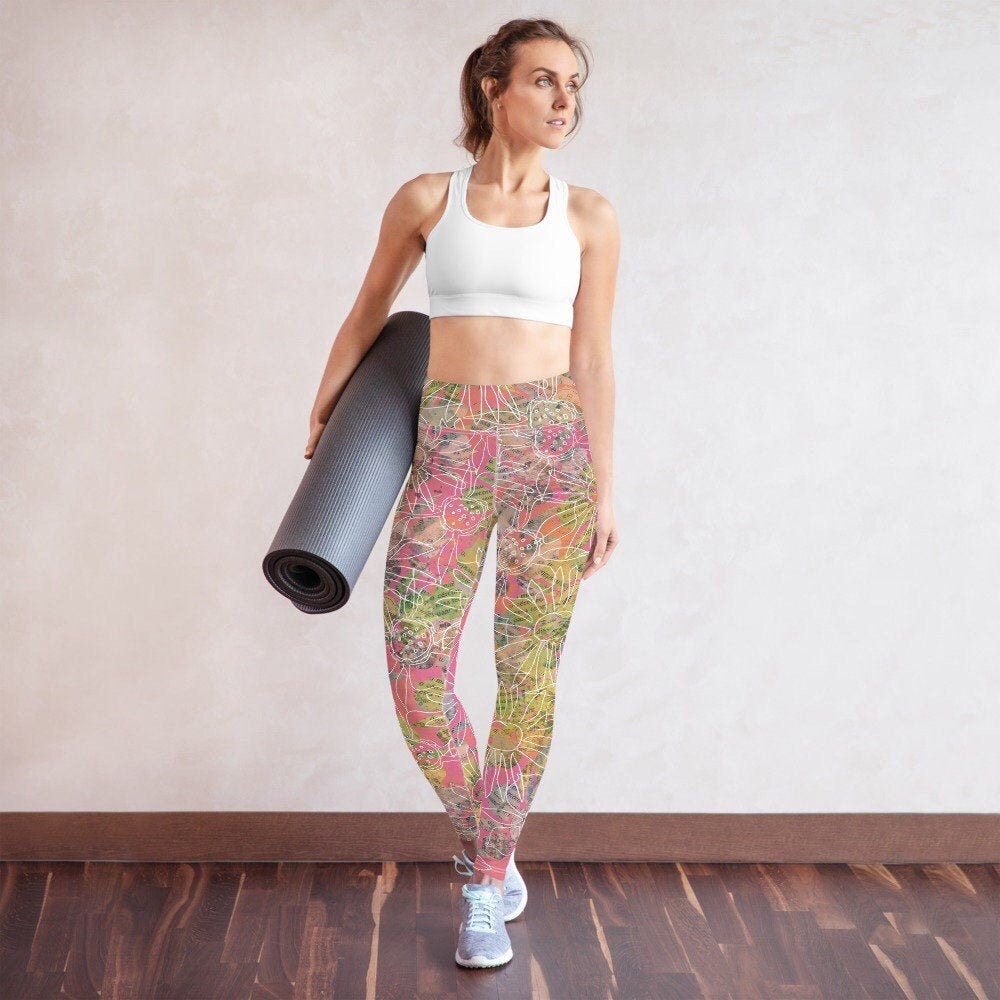 Daisy Workout Leggings