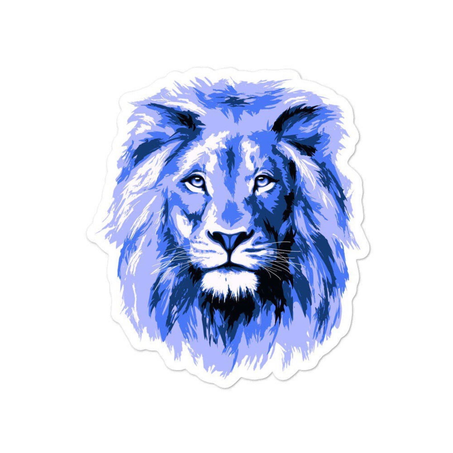 Löwe König Aufkleber - Promotion King Sticker Für Auto & Motorrad