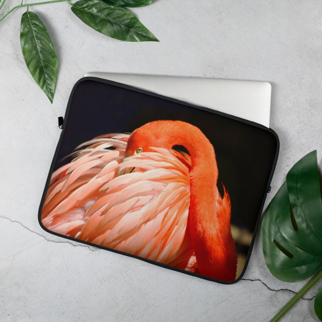Flamingo Computer Case Pink Flamingo Laptop Sleeve 13 15, Flamingo Photo Case, iPad Protective ...