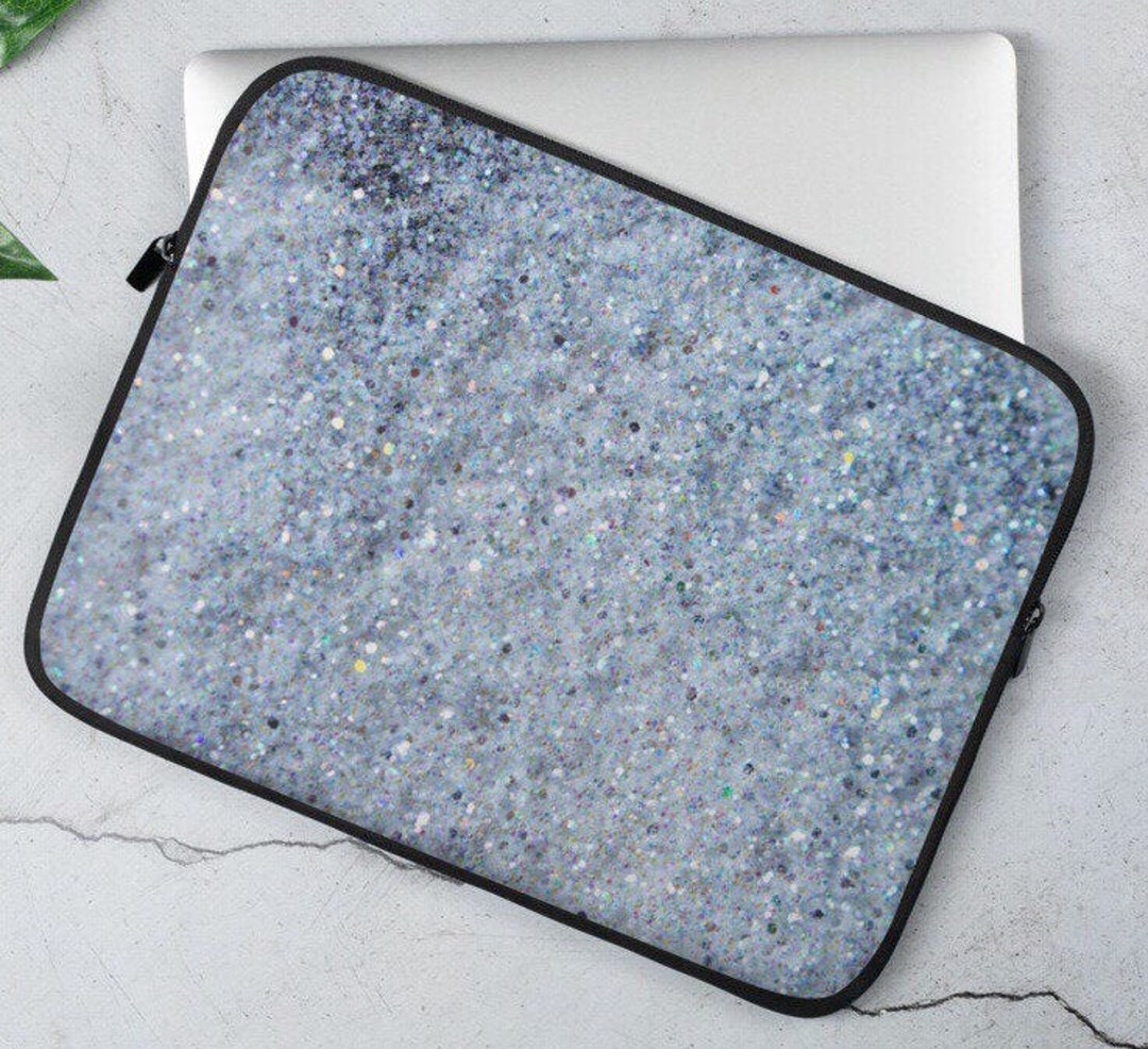 SNOW GLITTER Laptop Case Macbook Pro 13 Cover Microsoft Etsy