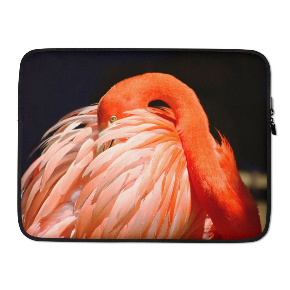 Flamingo Computer Case Pink Flamingo Laptop Sleeve 13 15, Flamingo Photo Case, iPad Protective ...