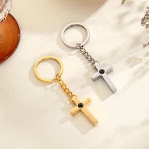 Fotoprojektion Cros Schlüsselbund für Männer, Schlüsselanhänger Bar, personalisiertes Vatertagsgeschenk, Anhänger Fotoprojektionsgeschenk für Ihn, Geburtstagsgeschenk