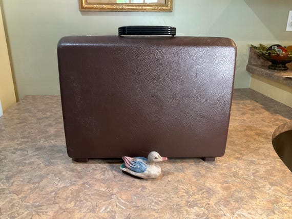 Samsonite Delegate Brown Hard Sided Briefcase, Vi… - image 1