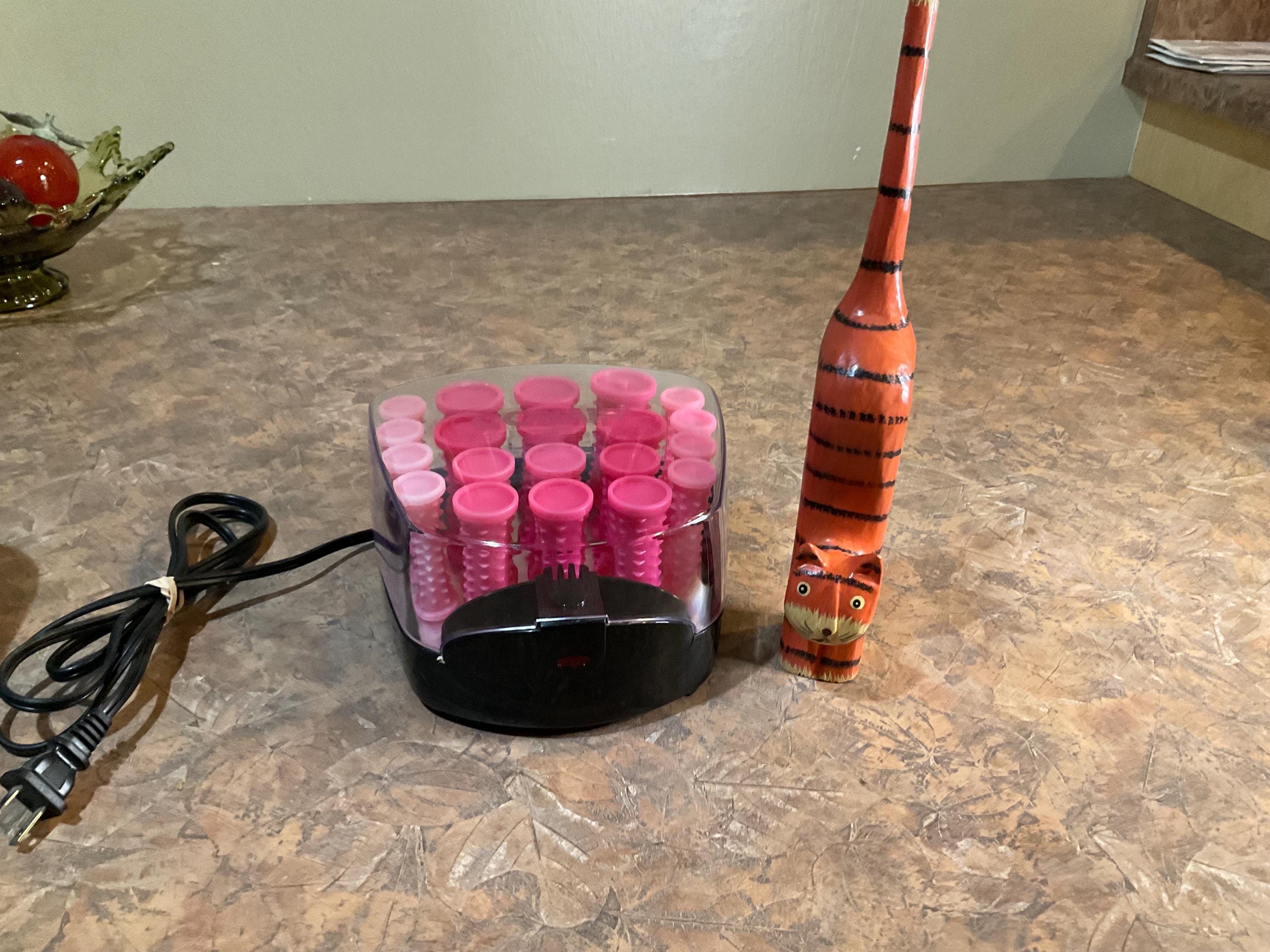 Vintage Pink Hair Rollers - Etsy display picture 3