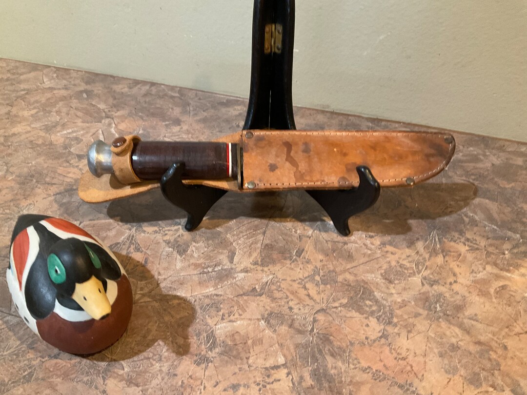 Original Bowie Knife Fixed Blade Japan With Sheath Gift for Him Gift