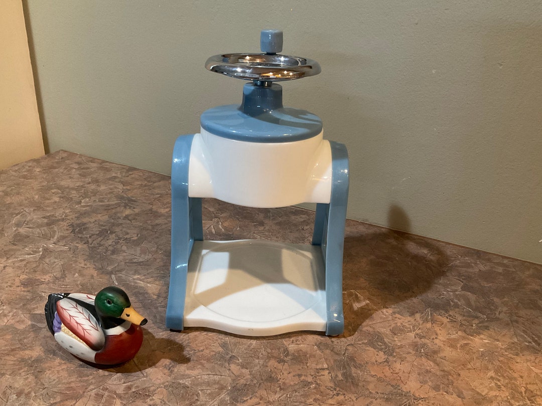 pampered chef ice shaver instructions