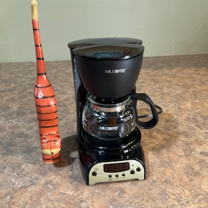 Mr. Coffee DRX5 4-Cup Programmable Coffee Maker Black with Glass Carafe