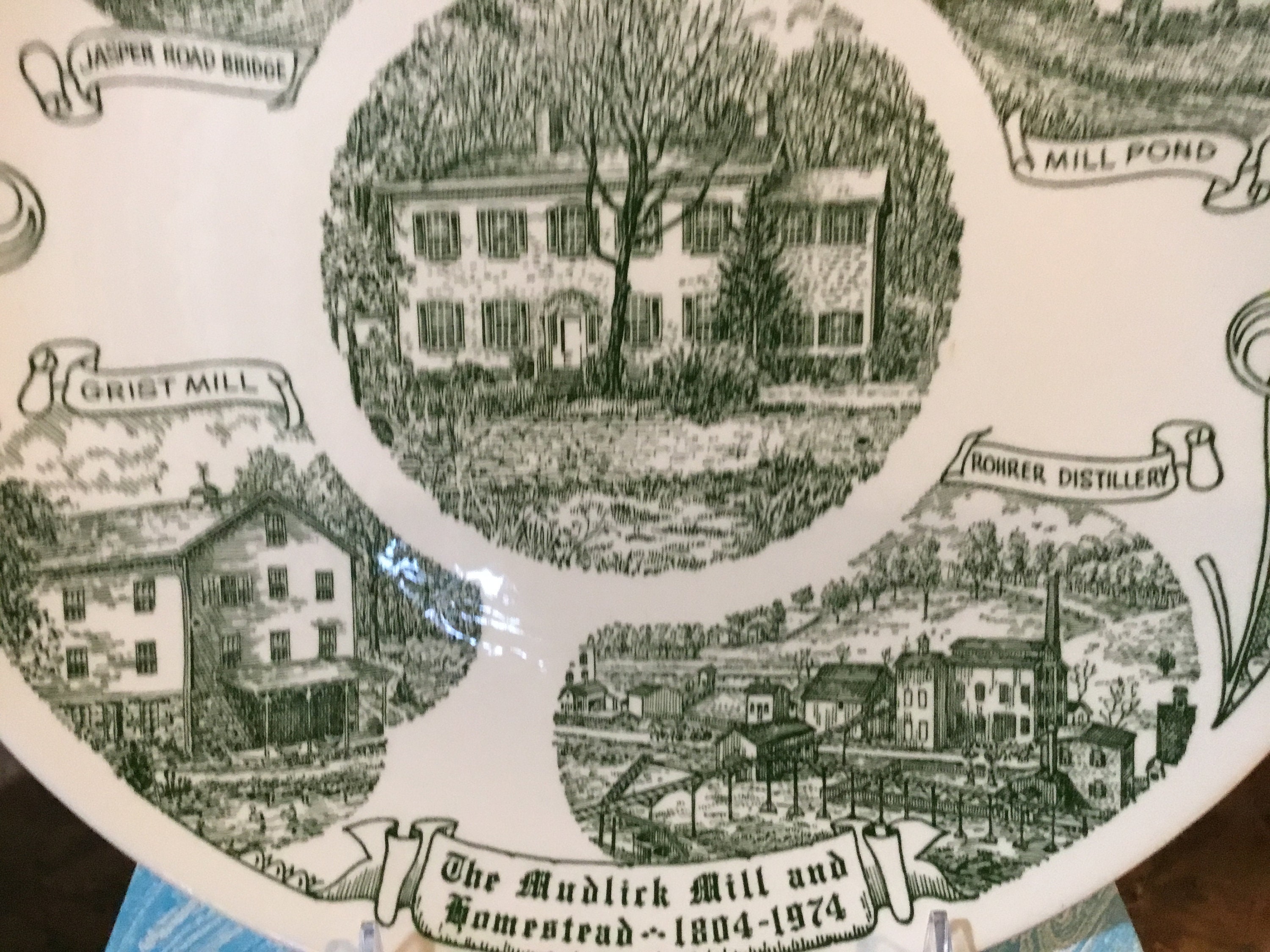 Germantown Ohio Famous Covered Bridge or The Mudlick Mill Etsy