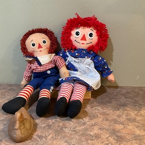 Original raggedy ann doll - Etsy 日本