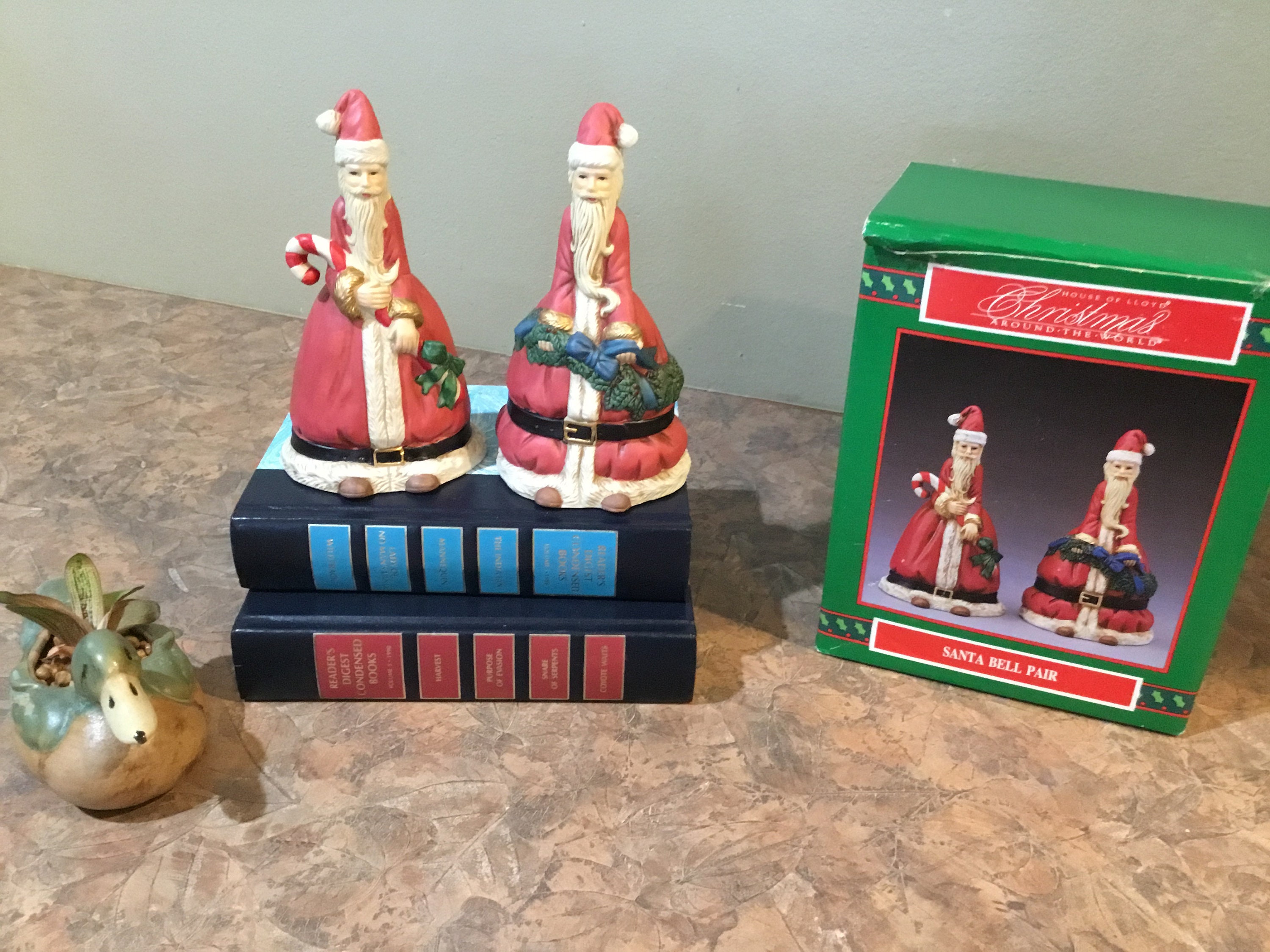 ヴィンテージ クリスマス オルゴール 置物 飾り House of lloyd House of Lloyd 1995 - Etsy