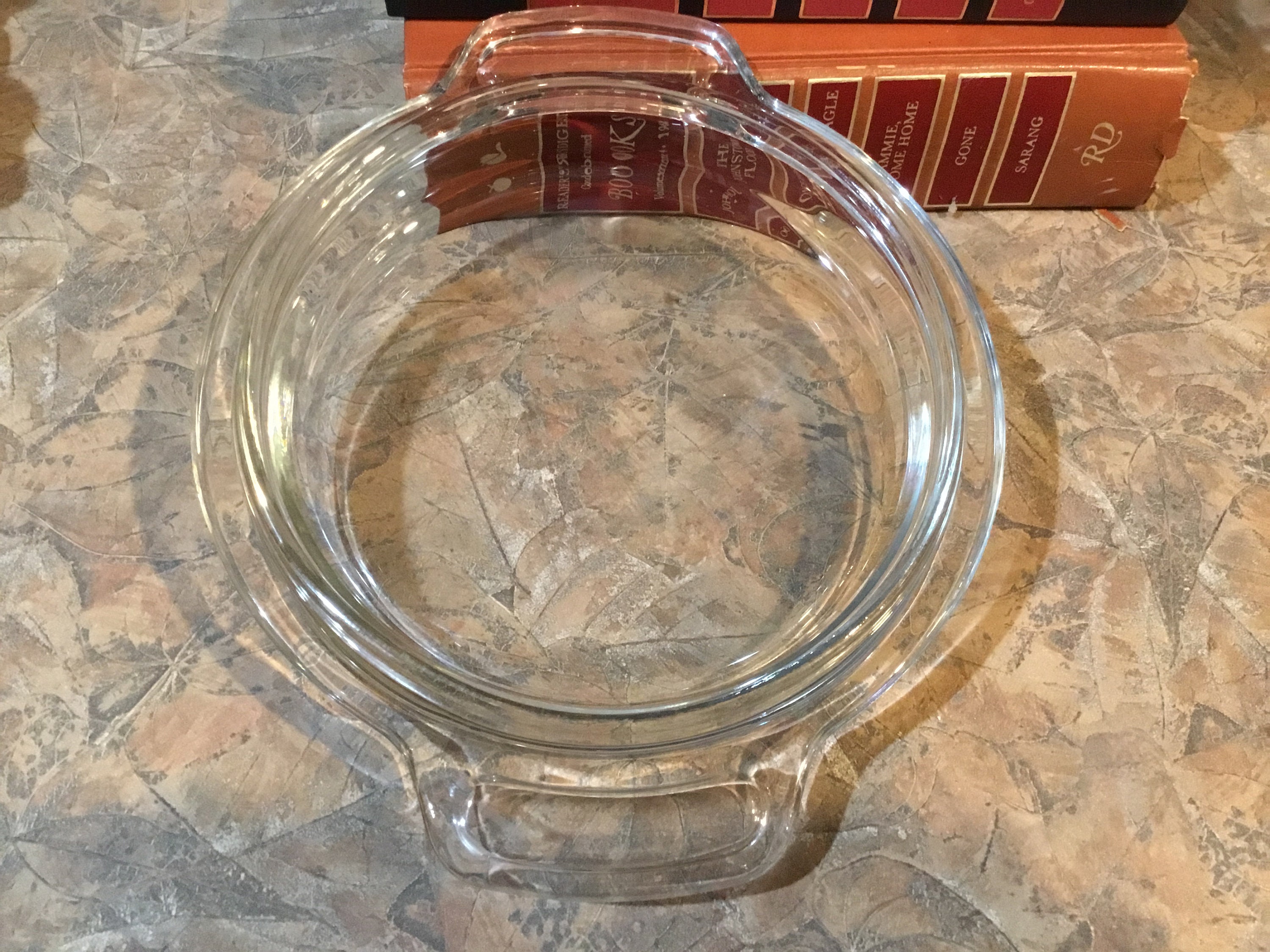 Anchor Hocking Clear Glass 20 Oz Casserole Dish W/ Lid 1036 Etsy