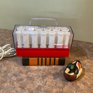 Electric Curlers Clairol Hair Rollers Clairol Smart Setter 20 Wax
