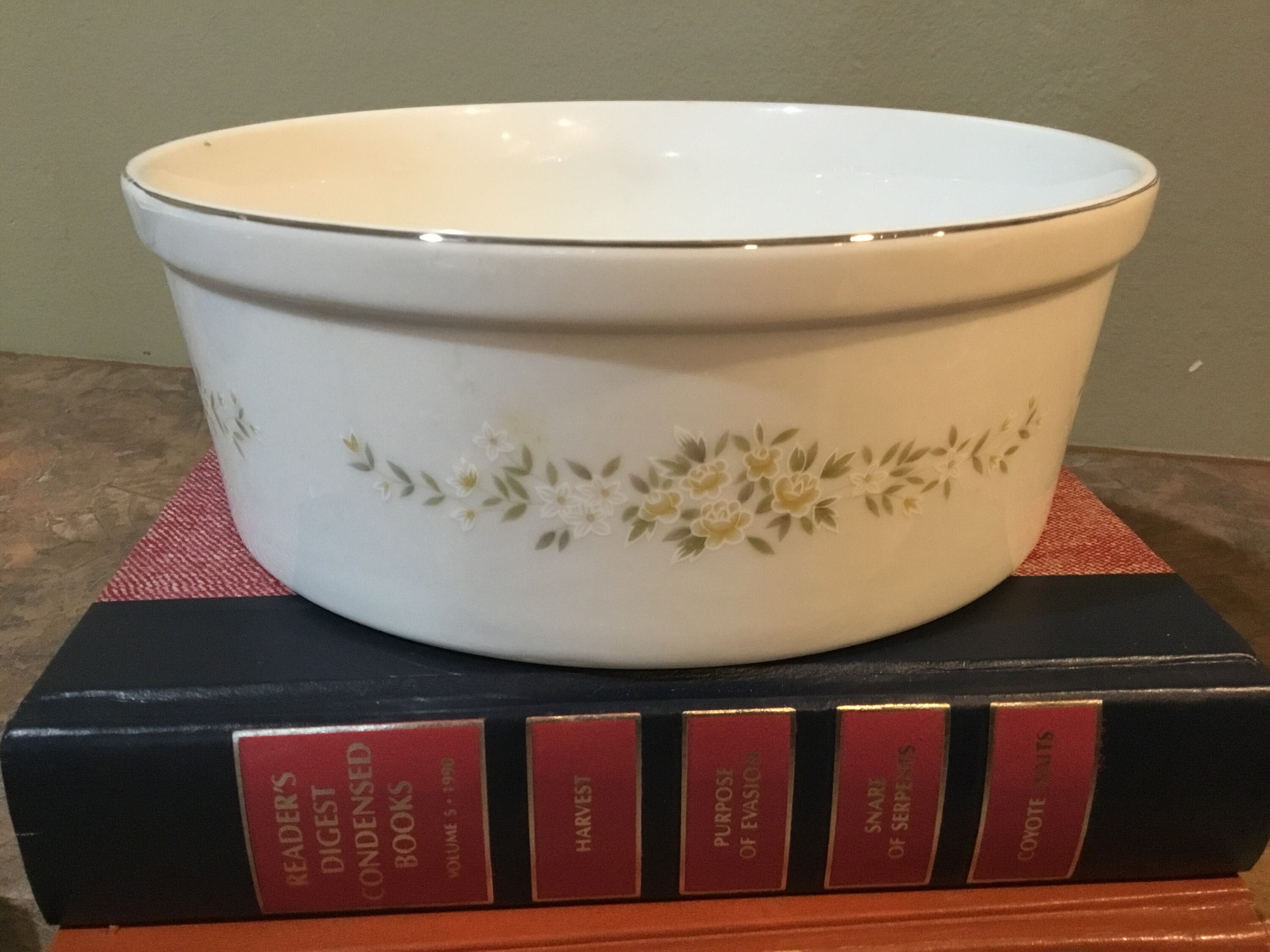 Lady Carolyn Fine China Runder Bäcker 8 Salat Etsy